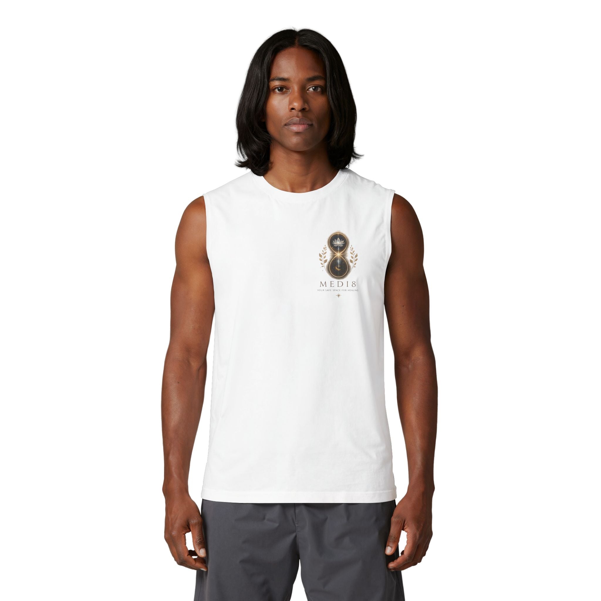 "Believe in Yourself" Spiritual Graphic Tank Top