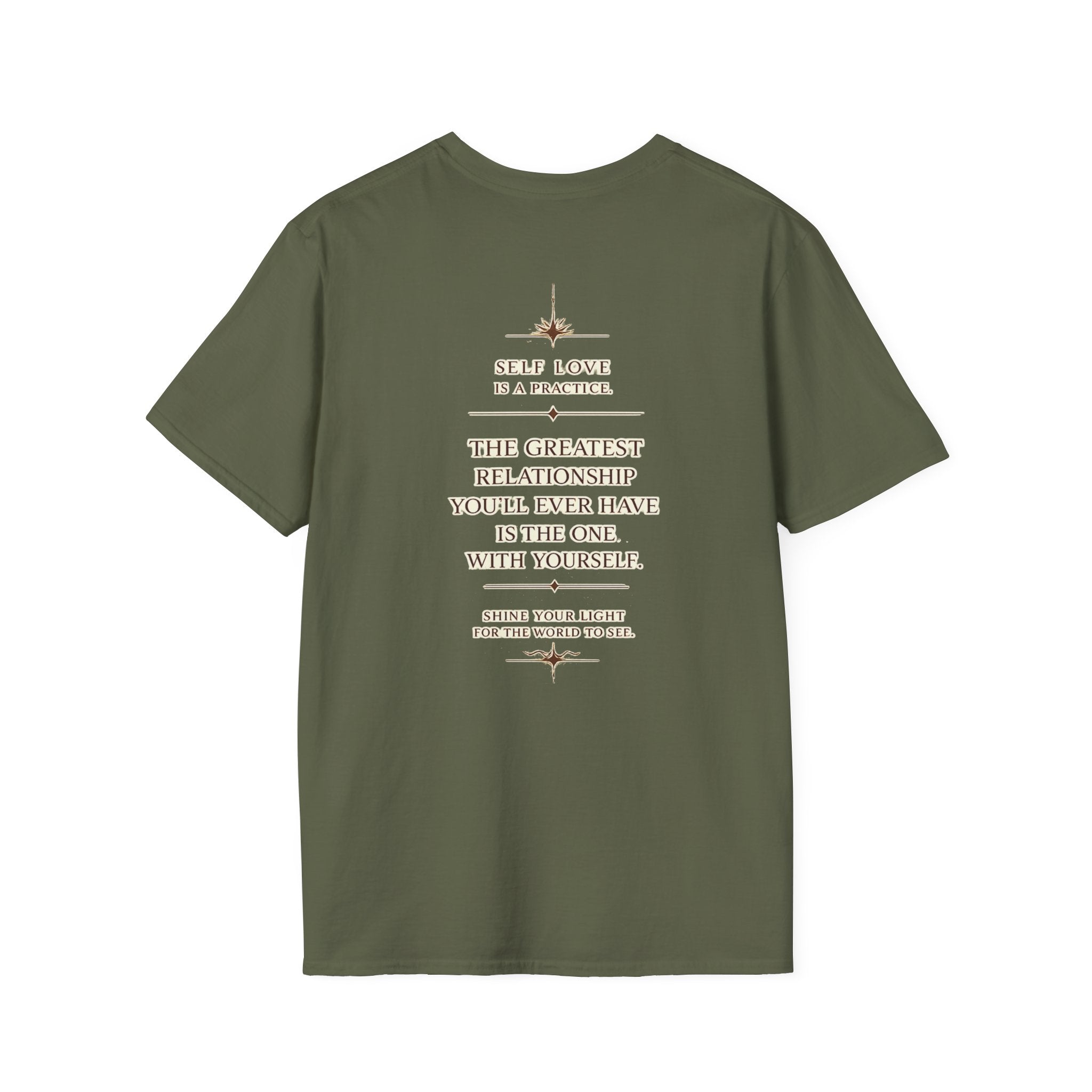Medi8  Love Yourself & Shine Your Light Tee