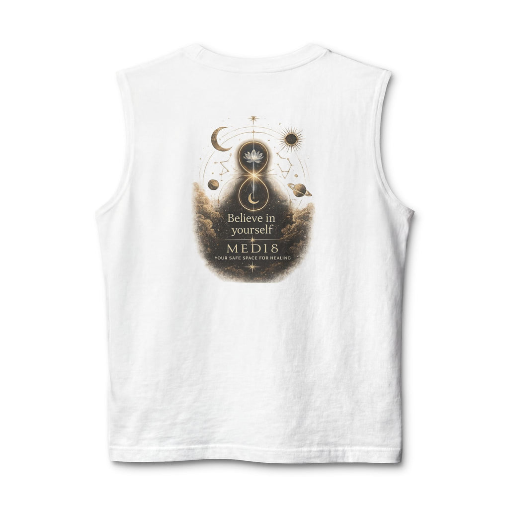 "Believe in Yourself" Spiritual Graphic Tank Top