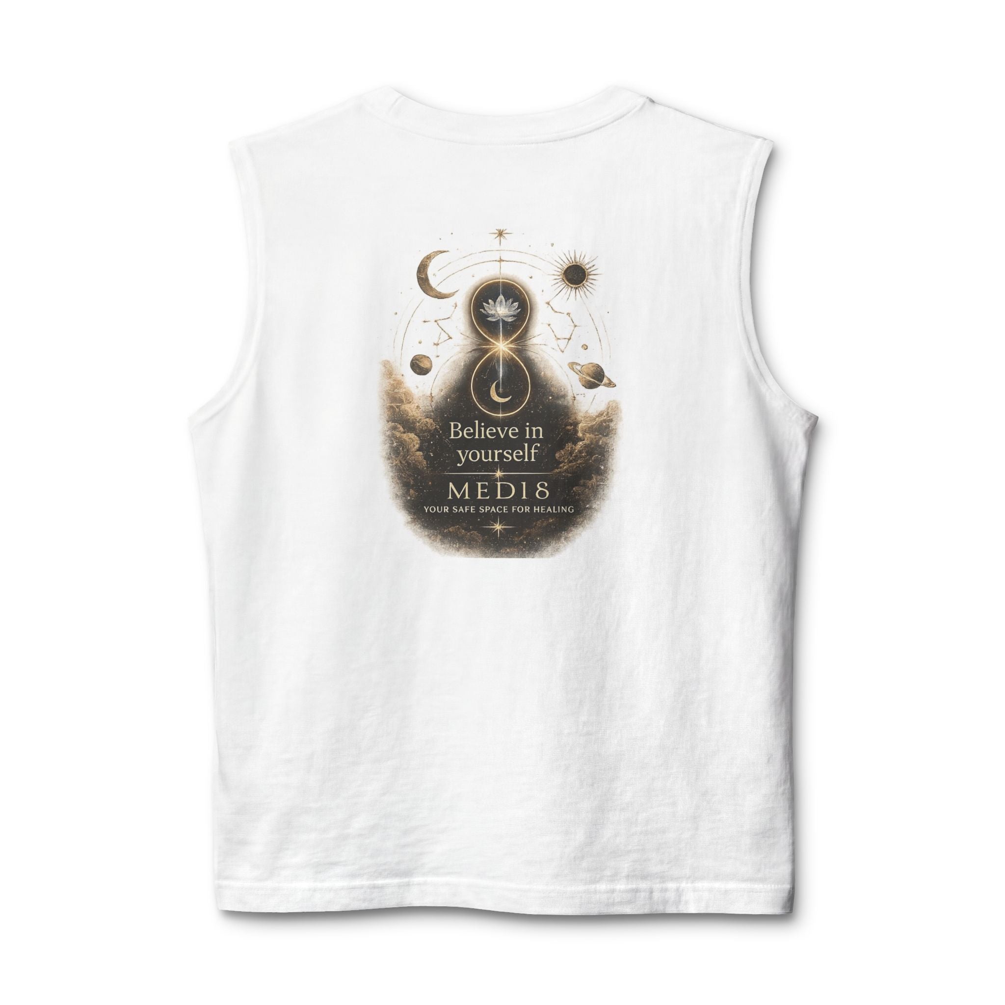 "Believe in Yourself" Spiritual Graphic Tank Top